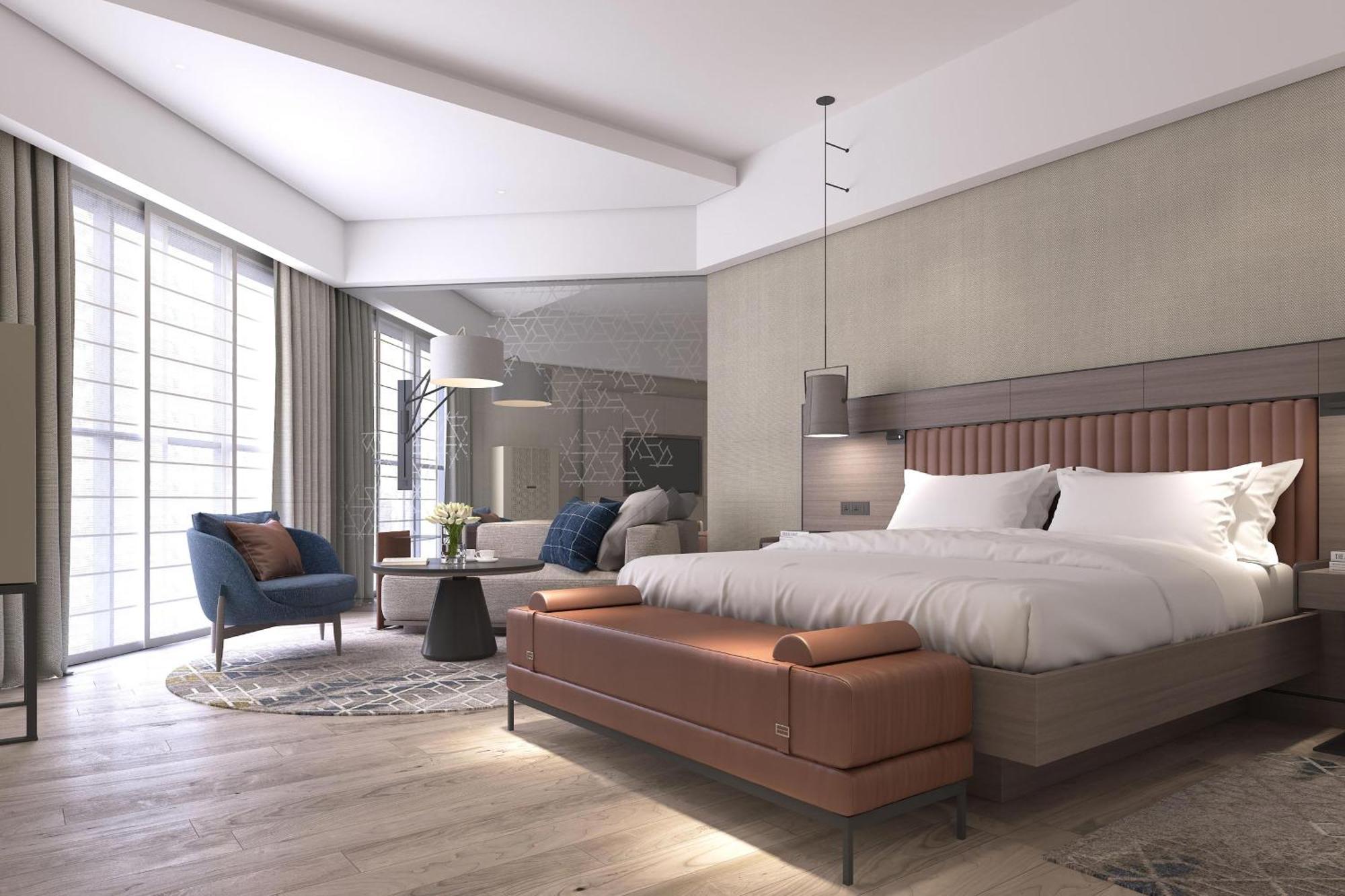 เชอราตัน เจดดาห์ โฮเต็ล Hotel ภายนอก รูปภาพ A bedroom at the hotel